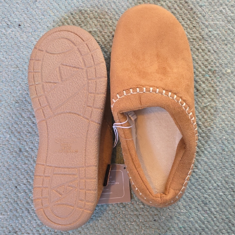 Cozy Tan Slippers for Women